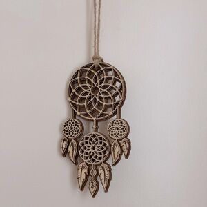 Wood Laser Cut Suncatcher
